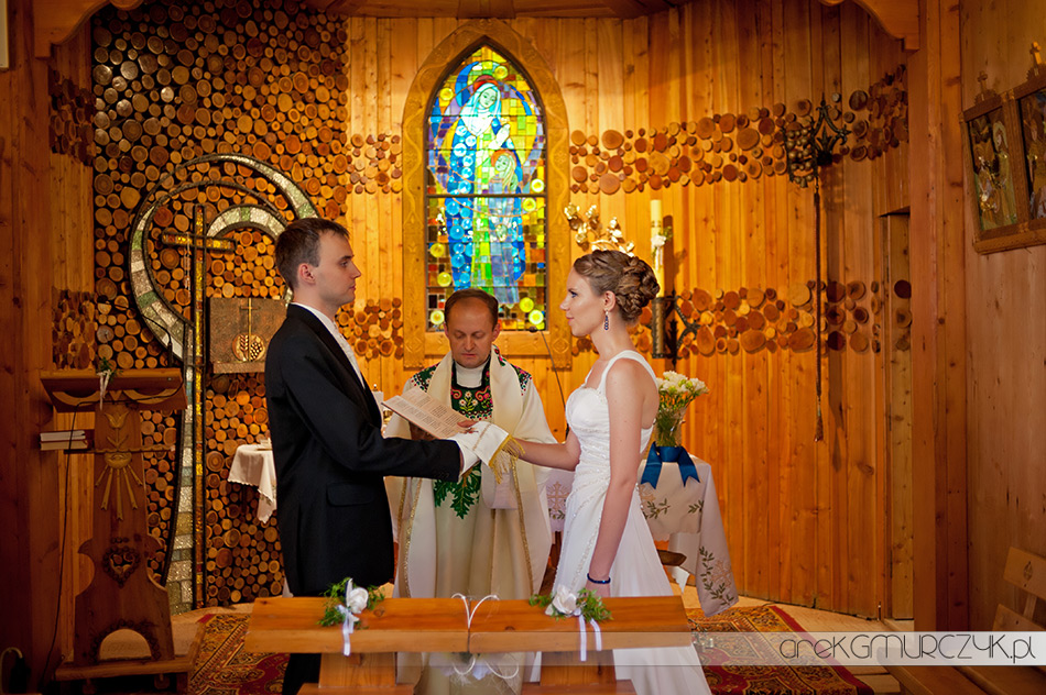 ślub w górach Kaplica św. Anny na Płazówce