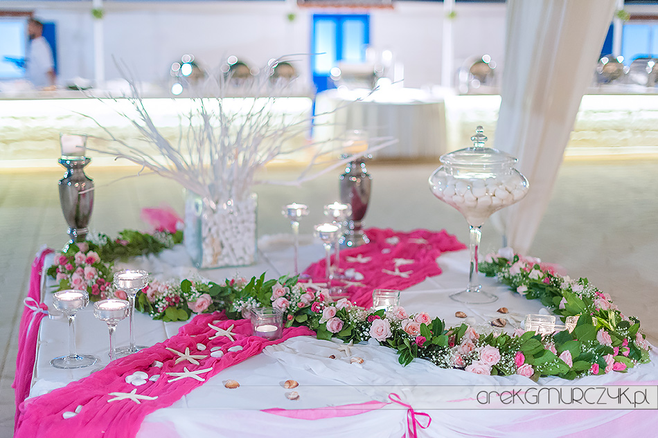 dekoracja stołu wesele