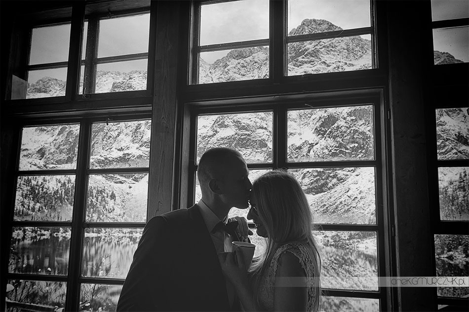 zdjęcia ślubne w górach 